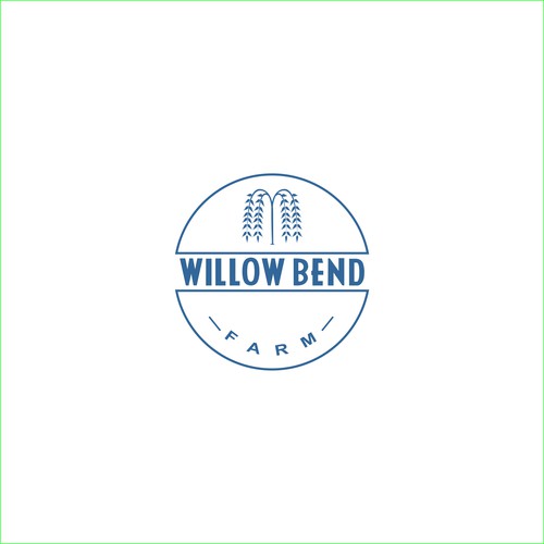 Create a rustic modern logo for our family farm. Design by Arsyart