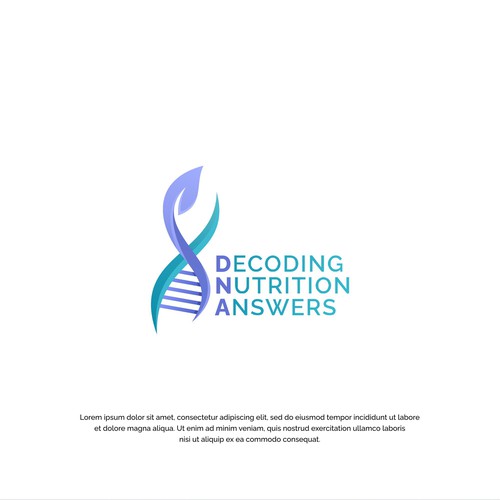 Logo for DNA-based fitness company Design by Musagraphic4