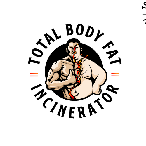 Design a custom logo to represent the state of Total Body Fat Incineration. デザイン by Angkol no K