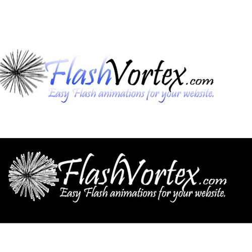 FlashVortex.com logo Design by bones75