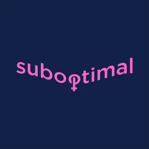 Logo design for a substack/newsletter: "suboptimal" Design by teh tambi