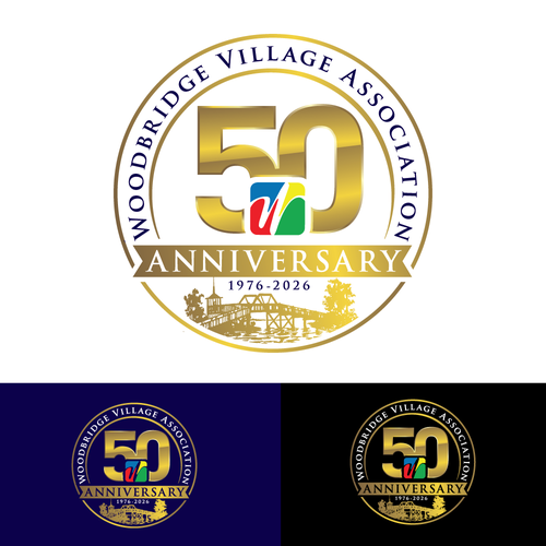 Design a 50th Anniversary logo for our community Design by CRG_DZN