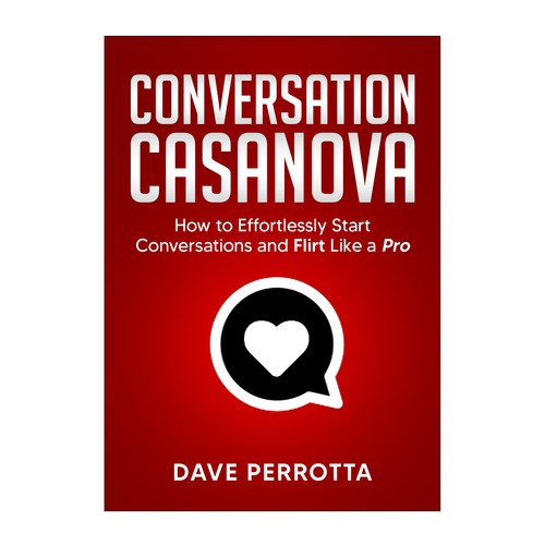 Powerful book cover for a top dating advice book for men Design by Aziel Design