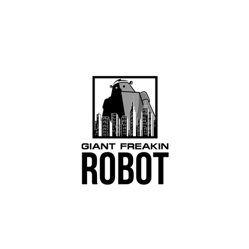 Minimalist, Classy Giant Robot Logo Wanted Design von taradata