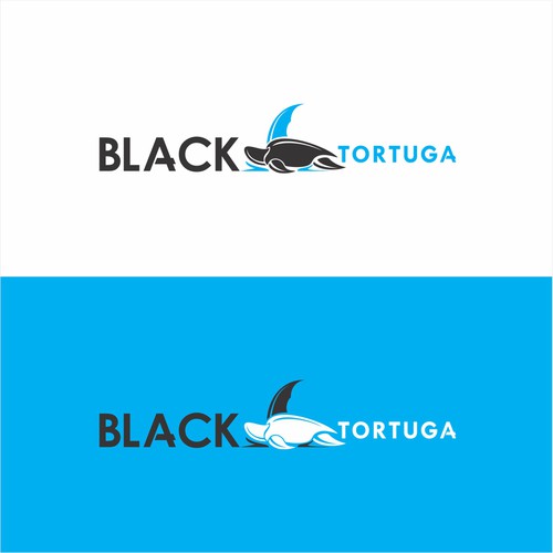 Design a Black Sea Turtle logo with a sail or sailboat somehow included in the image of a turtle Design by rozak46