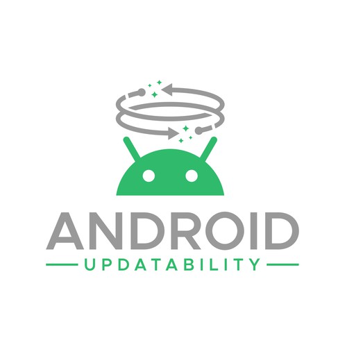 Android Updatability Team Logo Design by Rekker