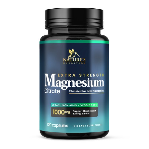 Premium Magnesium Citrate Design needed for Nature's Nutrition Design by Davi Giolo ★