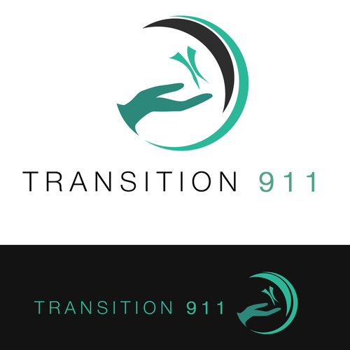 Logo showing professionalism & empathy for website titled Transition 911.