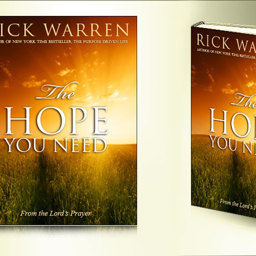 Design Rick Warren's New Book Cover Diseño de Endrias