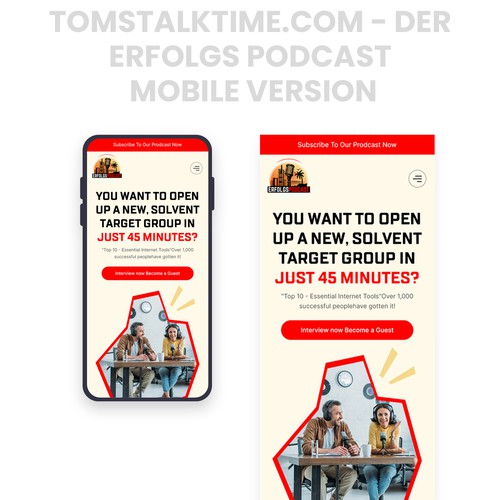 Web page design contest entry by MercClass