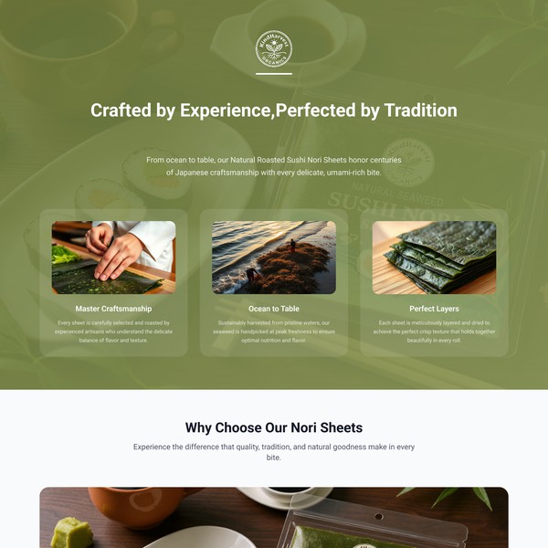 Landing page for shuchi