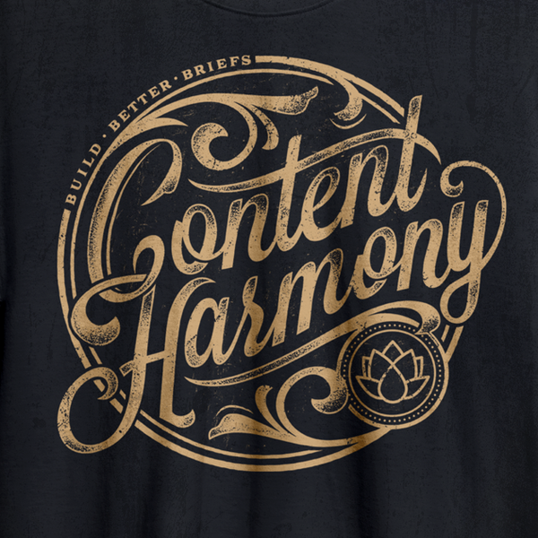 Content Harmony t-shirt design