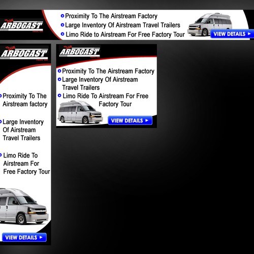 Arbogast Airstream needs a new banner ad Design by aarna