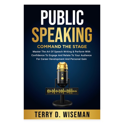 Public Speaking Book Cover that demands the attention of potential consumers. Design réalisé par Unboxing Studio