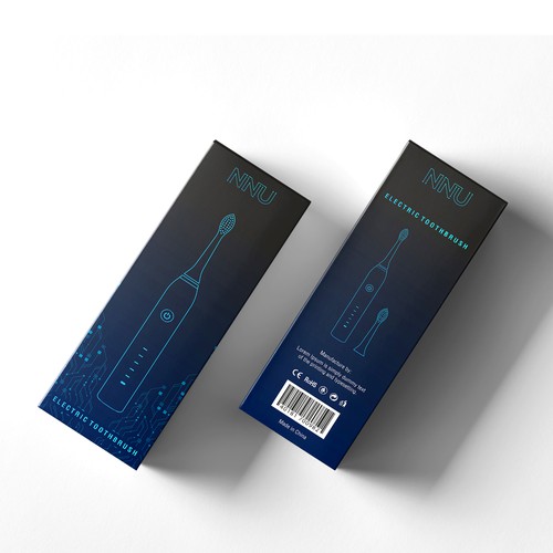 NNU Electric Toothbrush Box Design Design by Shreya007⭐