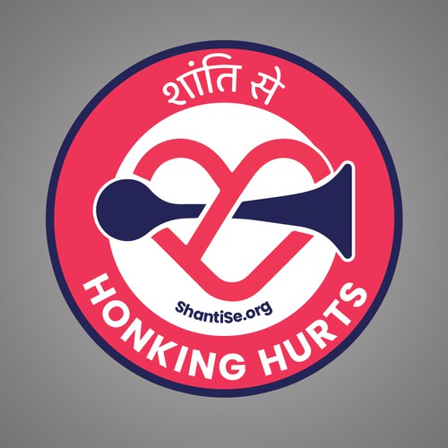 Designs for a no-honking campaign Design by Bittu2015