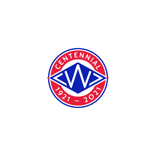 コンペ「Centennial Anniversary Logo」のデザイン by Eastwind˙さん 