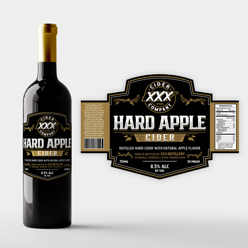 Product label contest entry by MelkTeh