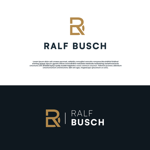 Designs | Ralf Busch Logo for Letter and Business Card | Logo design ...