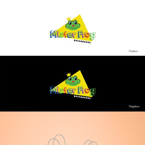 Mister Frog Toy Shop Searchs: Logo + Visual Identity Design by Mariana Torres