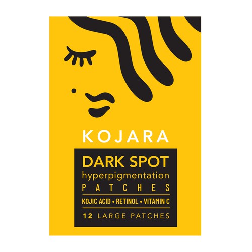 DARK SPOT PATCH PACKAGING Design by ve_sta