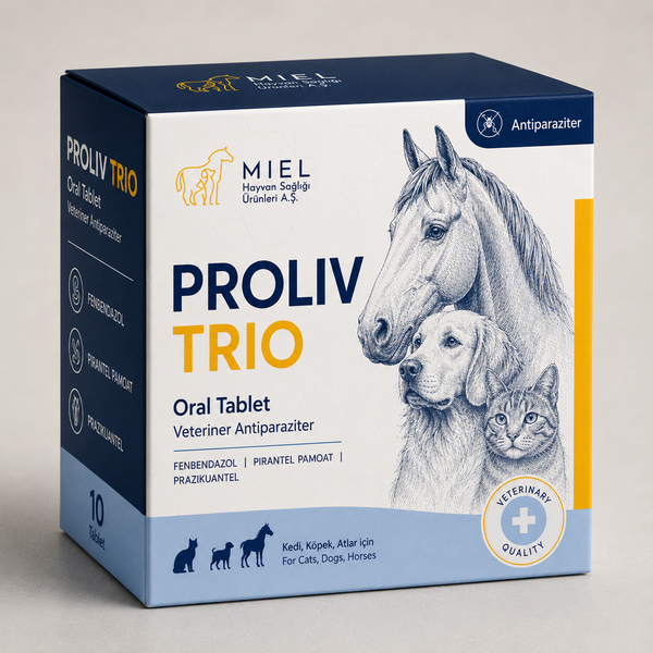 PROLIV TRIO:  Veterinary Antiparasitic Packaging System