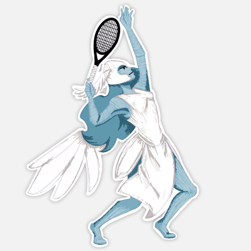 Fun embroidered logo design Design by Sarah Naughton