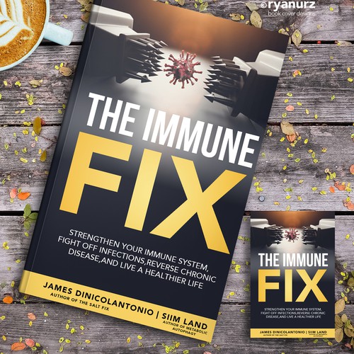 Health Immune System Book Design by ryanurz