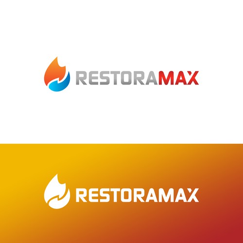 Restoration Company Branding. Design by MD KABIR ART