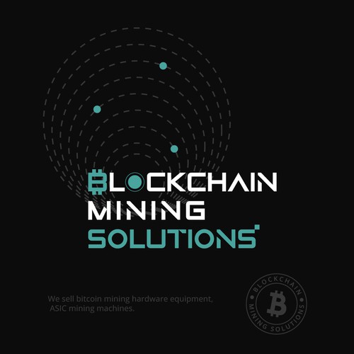 Tech Future Logo Required - Blockchain Mining Solutions Réalisé par iz.