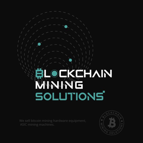 Tech Future Logo Required - Blockchain Mining Solutions Design by iz.