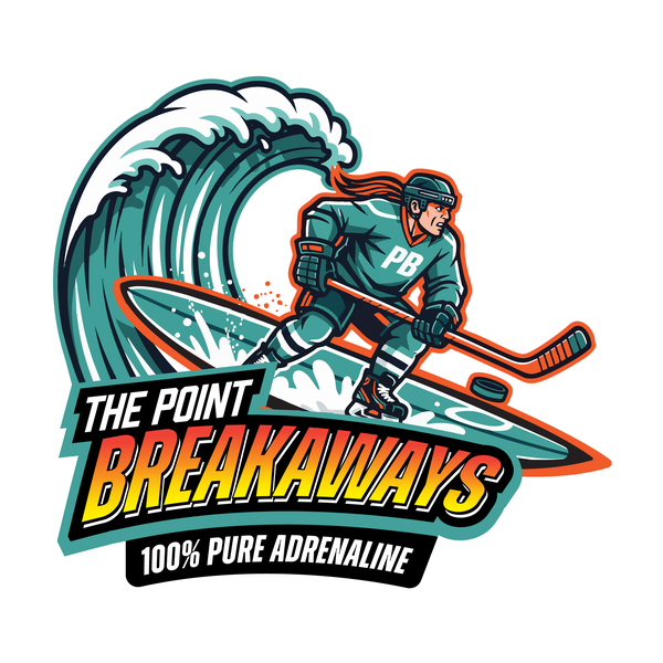 Logo design for The Point Breakaways Hockey Team