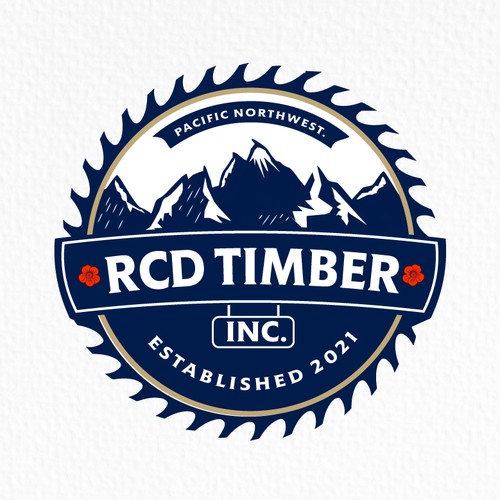 Design a Pacific NW logo for a family oriented logging company-ontwerp door Agenciagraf