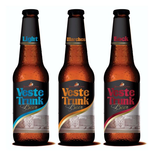 A beer label as symbol of the city of Coburg (Germany) / Wahrzeichen für Coburg! Design by neoflexdesign