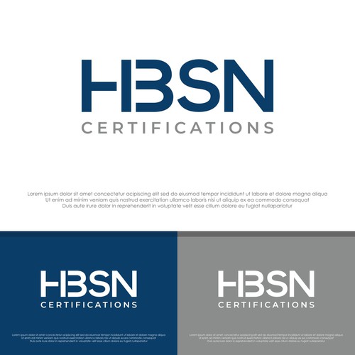 HBSN AG needs new logo for certification company Design by bRezT ™