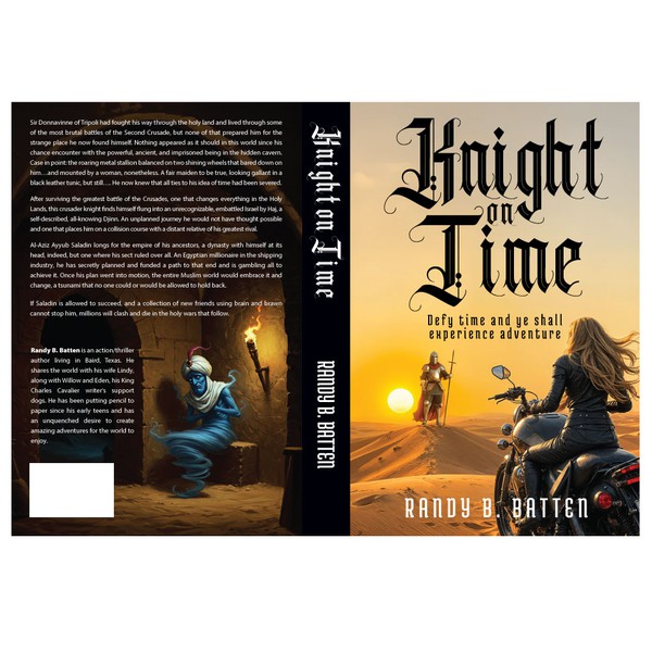 Time travel: Crusader appears in the 21st century