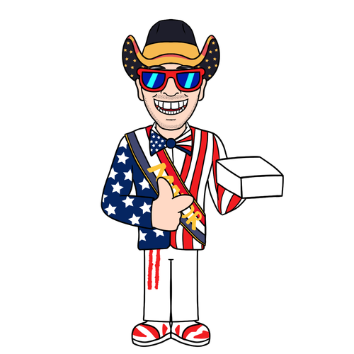 Mascot for Uranus Fudge Factory and General Store Design by Halit Büyükyılmaz