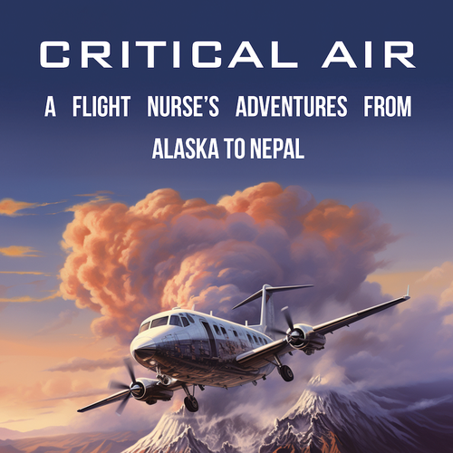 Create a cover about an emergency flight nurse's adventures Design by effebi.