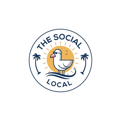 Beachy Clothing Brand Logo Design by smitadesign