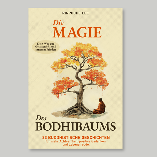 Design an appealing cover about Buddhist stories Design by Radmilica