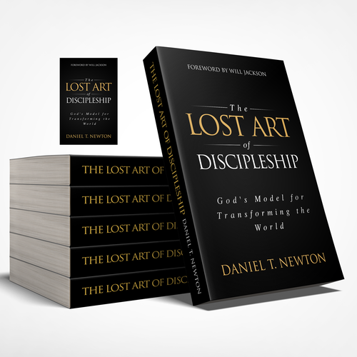 Life-Changing Book for Leaders & Young Adults: "The Lost Art of Discipleship" Design by praveen007