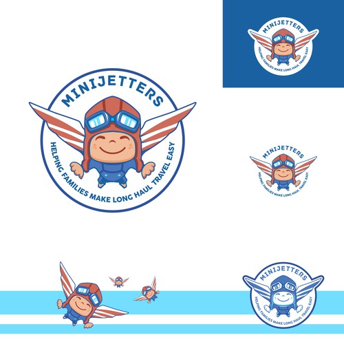 Memorable, attention seeking logo needed for Mini Jetters Design by ArtSpring