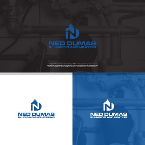 design a d emblem or combination mark logo for a plumbing company Design by idgn16