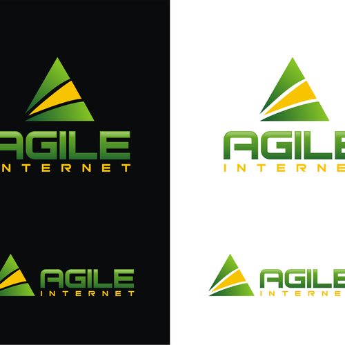 logo for Agile Internet デザイン by sategoreng