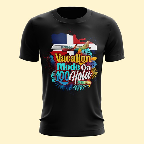 Airline swag t shirt Design by Athew_Yana