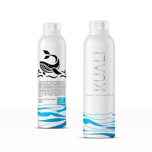 Water bottle design!! Lets be disruptive and elegant Design by Shisiouk