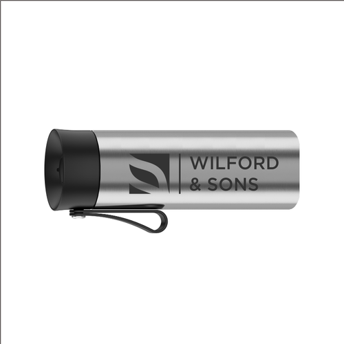 Puristic/reduced Logo Redesign for Water Bottles and Travel Accessories Design by -athala-