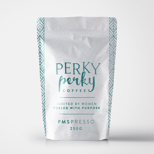 Perky Perky, Coffee Designed for Women Ontwerp door bekidesignsstuff
