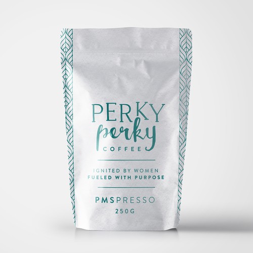 Perky Perky, Coffee Designed for Women デザイン by bekidesignsstuff