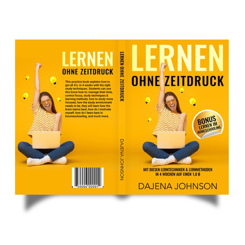 "Learning techniques for students book cover"-ontwerp door Mr.TK